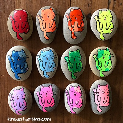 Rocks I painted in the last week