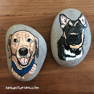 Rocks I painted in the last week